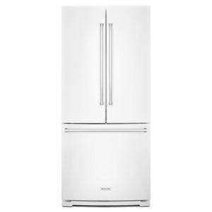 KitchenAid White French Door Refrigerator (20 Cu.Ft.) - KRFF300EWH
