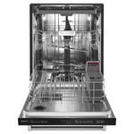 KitchenAid 24" Black Dishwasher with Third Rack (39 dBA) - KDTE204KBL