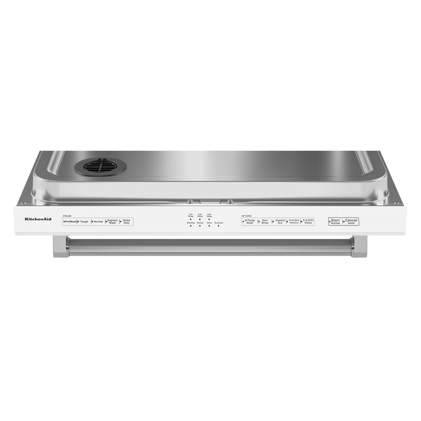 KitchenAid 24" White Dishwasher with Third Rack (39 dBA) - KDTE204KWH