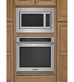 KitchenAid Stainless Steel 30" Trim Kit for 1.5 Cu.Ft. Countertop Microwave Oven with Convection Cooking - MKC2150AS