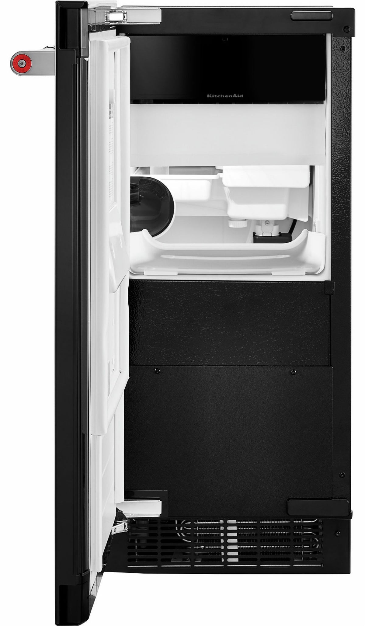 KitchenAid Black Automatic Ice Maker (15 inch.) - KUIX335HBL
