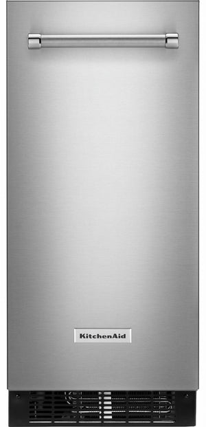 KitchenAid PrintShield Stainless Finish Automatic Ice Maker (15 inch.) - KUIX335HPS