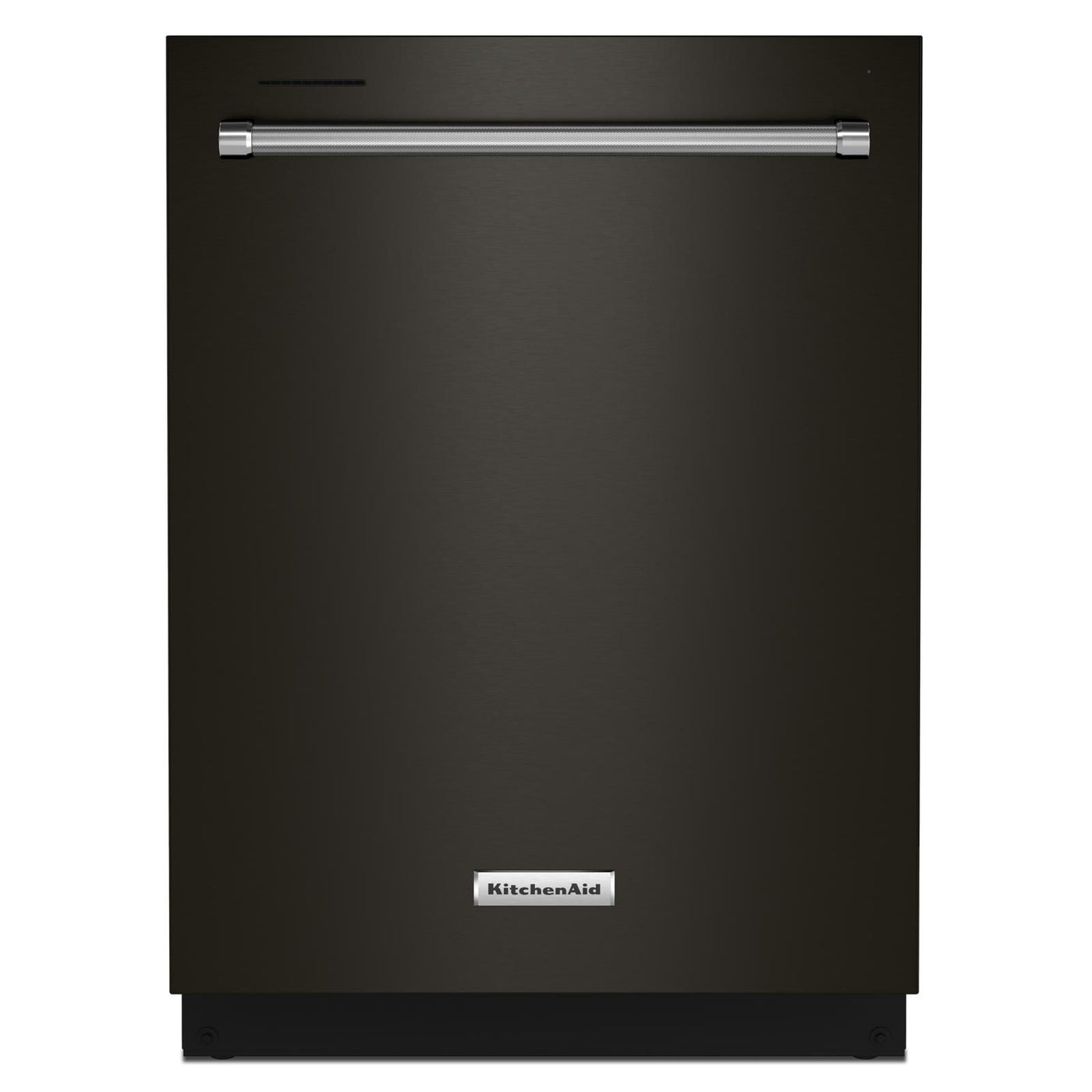 KitchenAid® 24" Black Stainless Dishwasher with Towel Bar Handle - KDTM404KBS