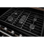 KitchenAid® Black Stainless Double Oven Gas Range (6.0 Cu. Ft.) - KFGD500EBS