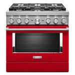 KitchenAid Passion Red Dual Fuel Smart Freestanding Range (5.1 Cu. Ft.) - KFDC506JPA