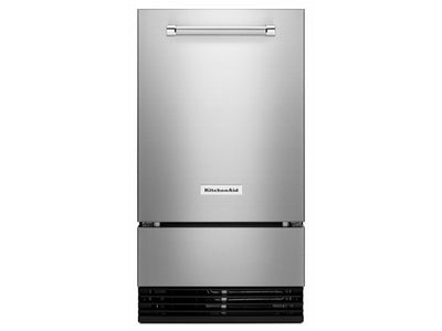 KitchenAid PrintShield Stainless Finish Automatic Ice Maker (18 inch.) - KUID508HPS