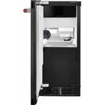 KitchenAid Black Stainless Steel with PrintShield 15" Automatic Ice Maker - KUIX535HBS