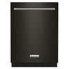 KitchenAid® Black Stainless 24" Dishwasher with Towel Bar Handle - KDTM604KBS