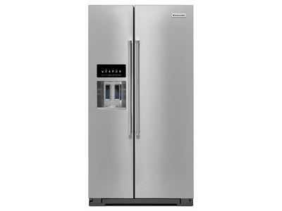 KitchenAid PrintShield Stainless Side-by-Side Refrigerator (24.8 Cu.Ft.) - KRSF705HPS