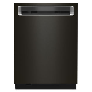 KitchenAid® Black Stainless 24" Dishwasher - KDPM804KBS