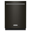 KitchenAid® Black Stainless 24" Dishwasher with Towel Bar Handle - KDTM804KBS