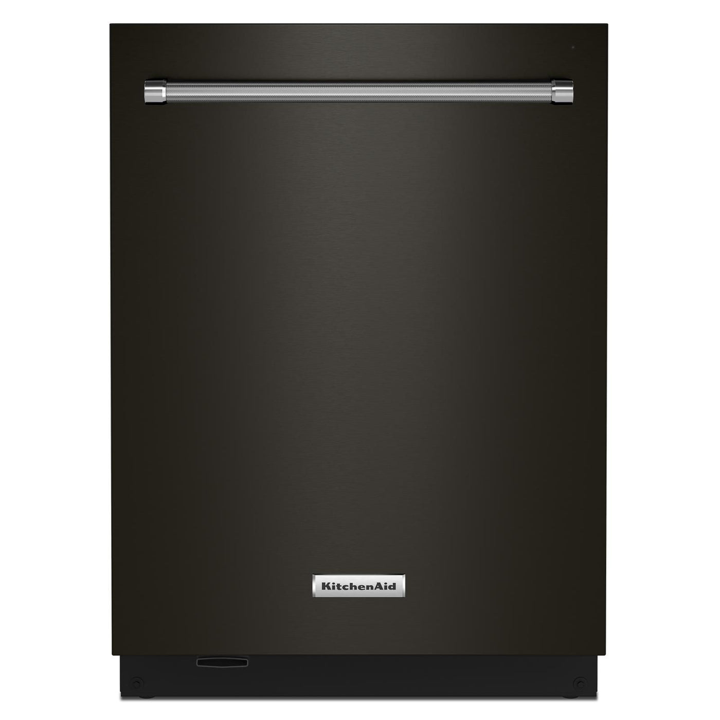 KitchenAid® Black Stainless 24" Dishwasher with Towel Bar Handle - KDTM804KBS