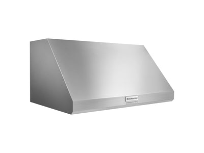 KitchenAid Stainless Steel 36" Commercial-Style 585-1170 CFM Wall-Mount Canopy Range Hood without motor - KVWC906KSS