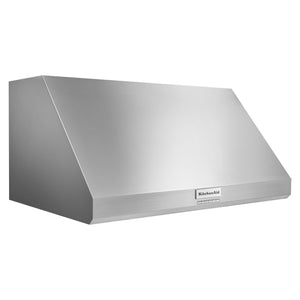 KitchenAid Stainless Steel 36" Commercial-Style 585-1170 CFM Wall-Mount Canopy Range Hood without motor - KVWC906KSS