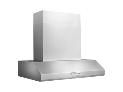 KitchenAid Stainless Steel 36" Commercial-Style 585-1170 CFM Wall-Mount Canopy Range Hood without motor - KVWC956KSS