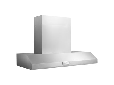 KitchenAid Stainless Steel 48" Commercial-Style 585-1170 CFM Wall-Mount Canopy Range Hood without motor - KVWC958KSS
