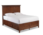 San Mateo 3-Piece Queen Storage Bed - Tuscan