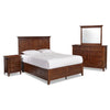 San Mateo 6-Piece King Storage Bedroom Package - Tuscan