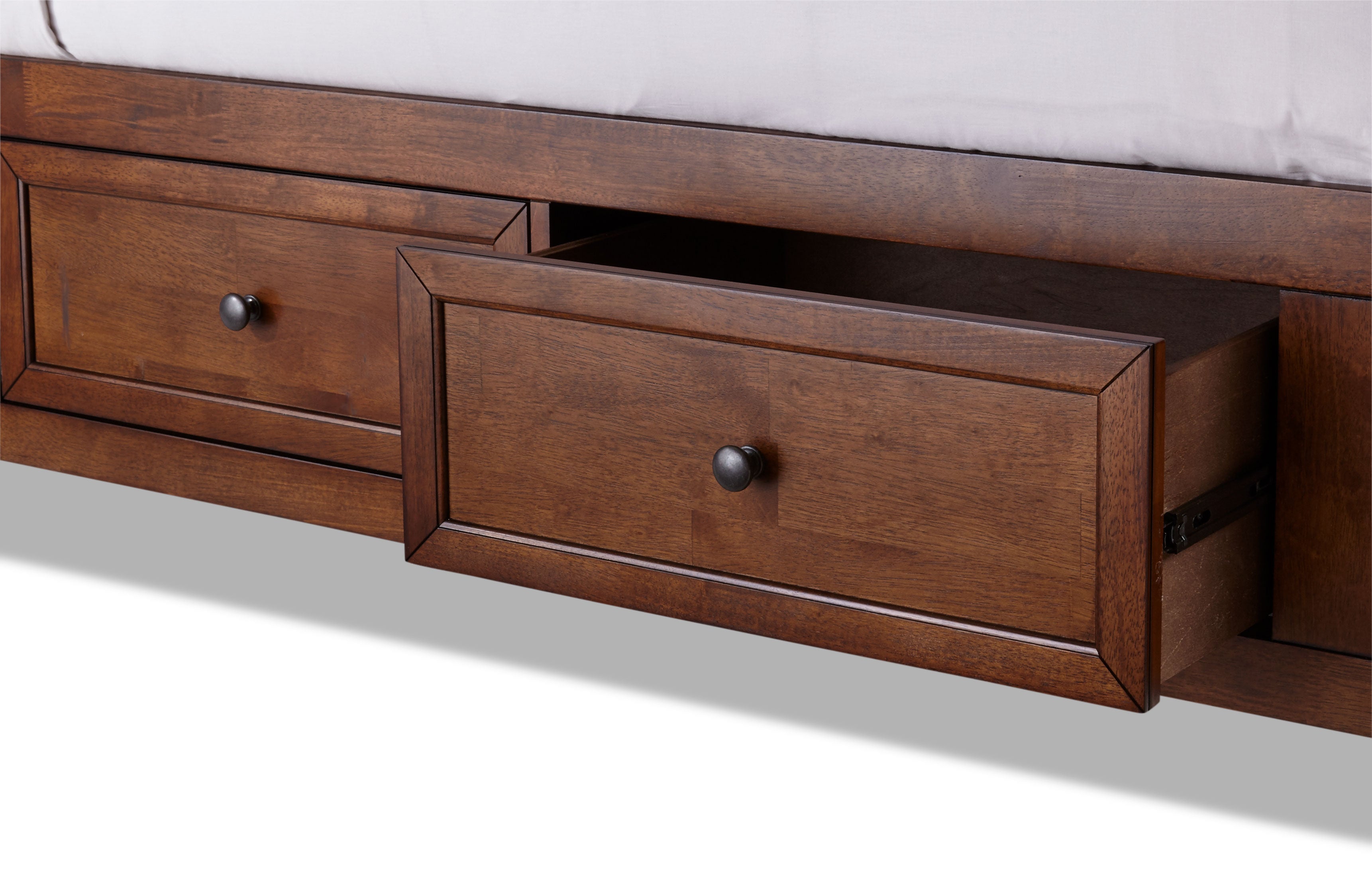 San Mateo 6-Piece Queen Storage Bedroom Package - Tuscan