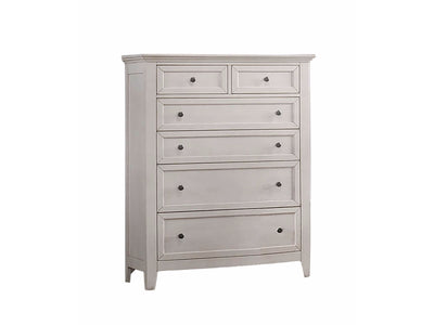 San Mateo 6 Drawer Chest - Antique White