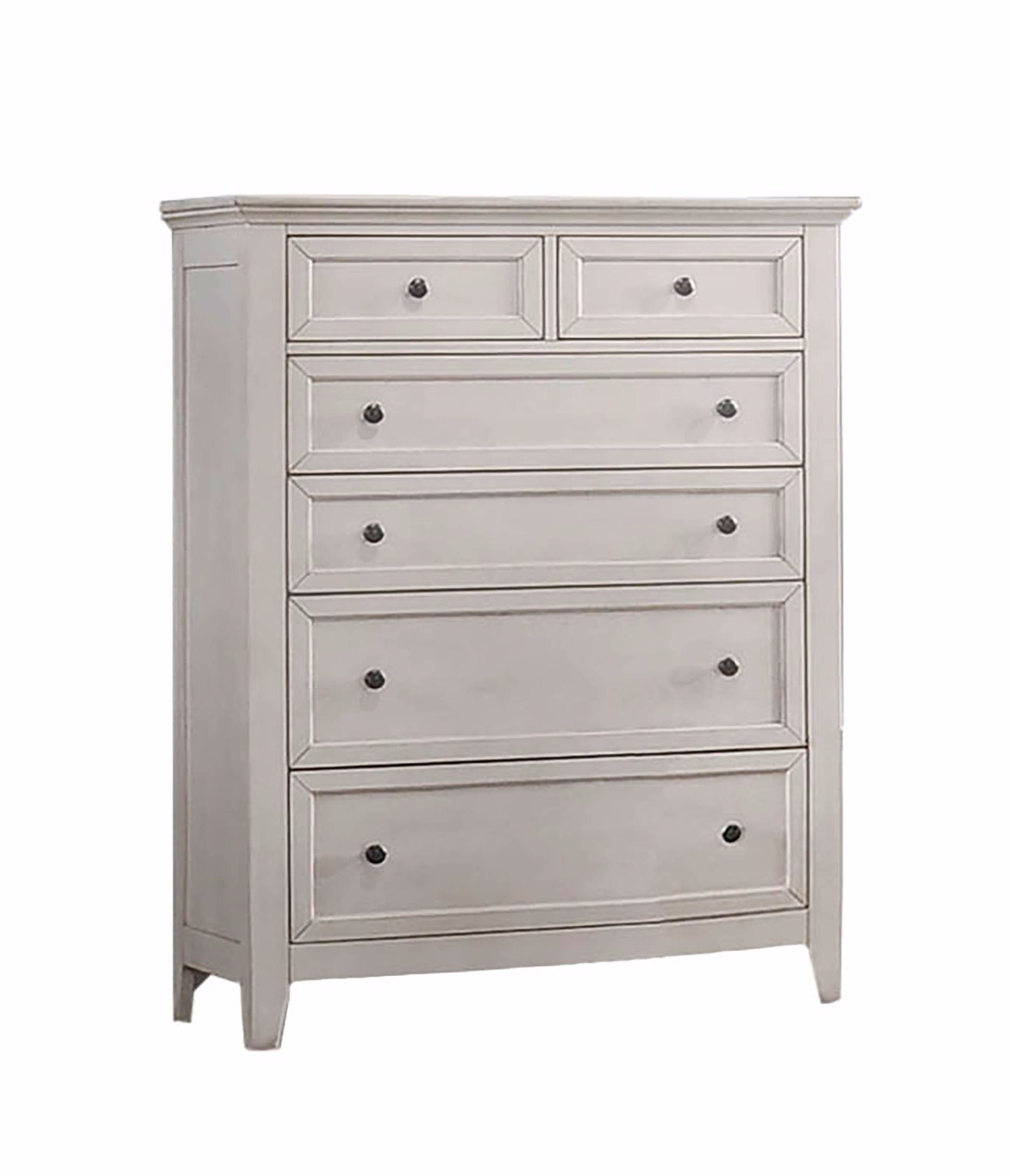 San Mateo 6-Drawer Chest - Antique White
