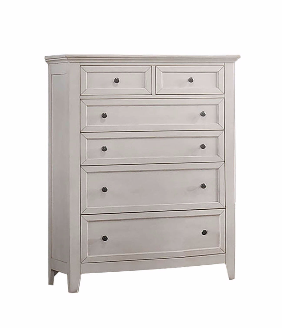 San Mateo 6-Drawer Chest - Antique White
