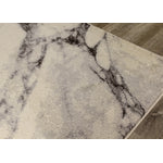 Mirza 7'10" X 10'10" Marble Profile Rug - Cream Grey Area Rug