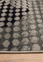 Paladin 7'10" X 10'6" Ink Pad Rug - Grey Black  Area Rug