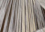Sigma 5'3" X 7'7" Light Shafts Rug - Cream Blue Area Rug