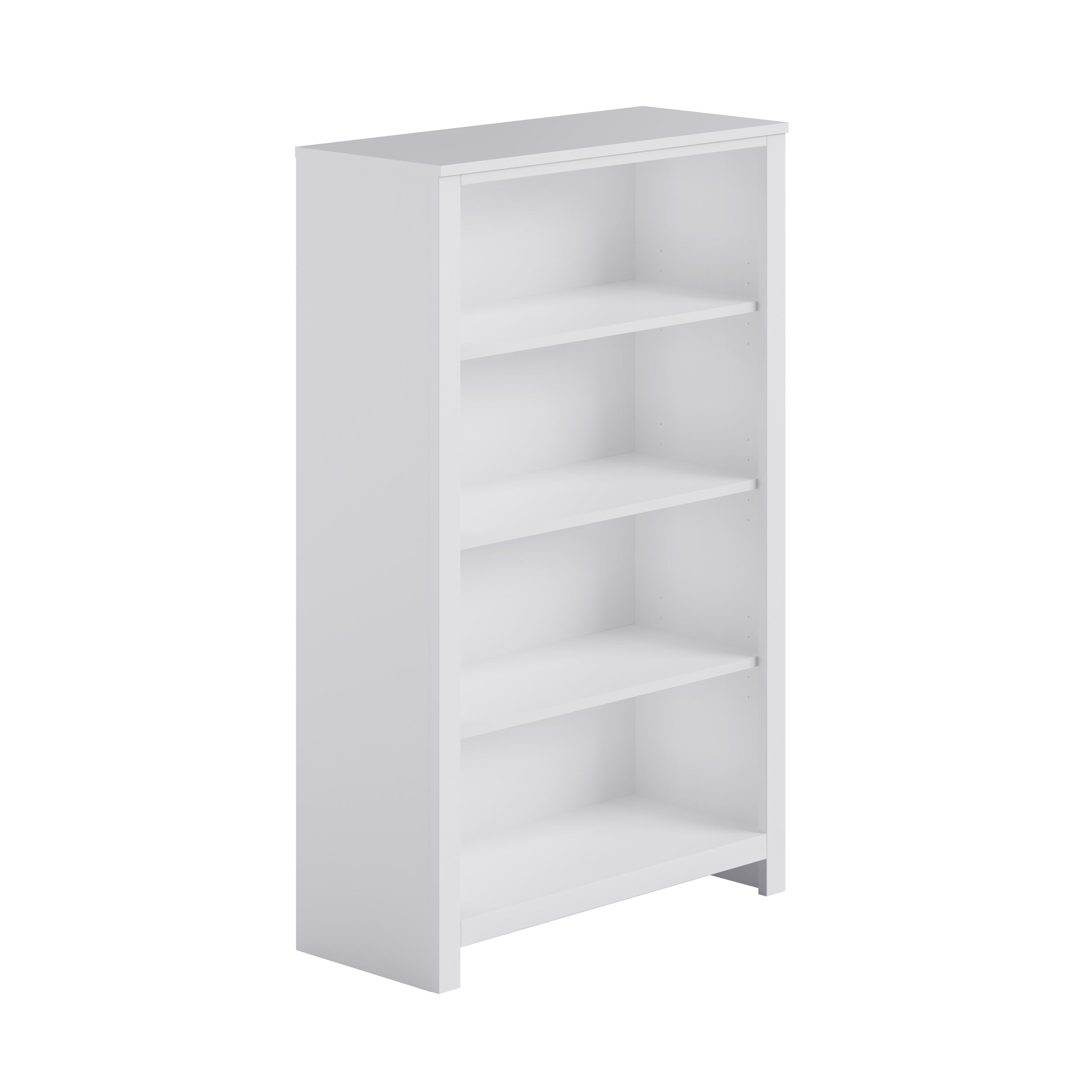 Aspen White 48" Bookcase - White