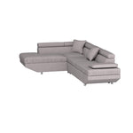 Ben Upholstered Sleeper Sectional - Grey