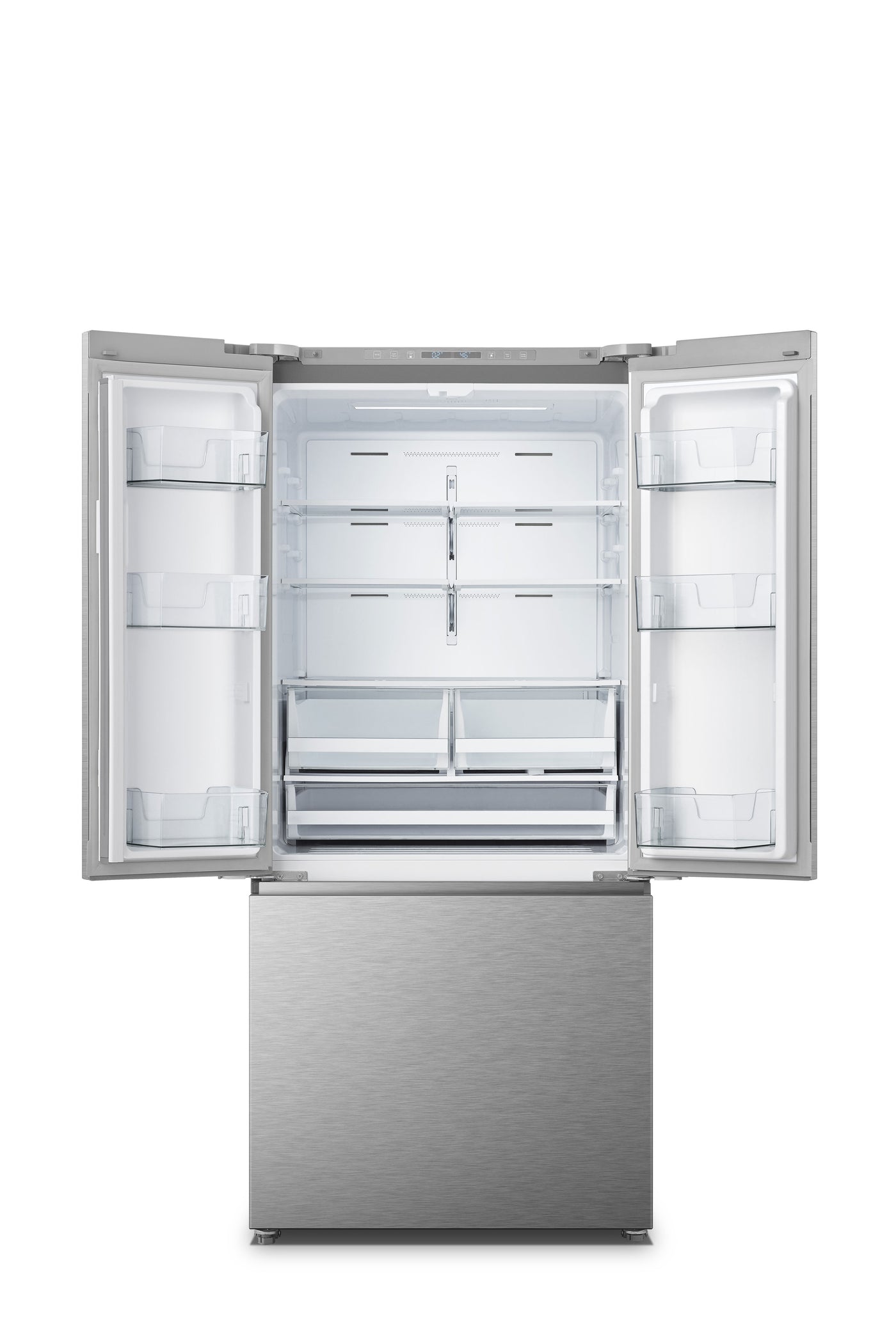 Hisense Stainless Steel French-Door Refrigerator (20.8 Cu. Ft.) - RF210N6ASE