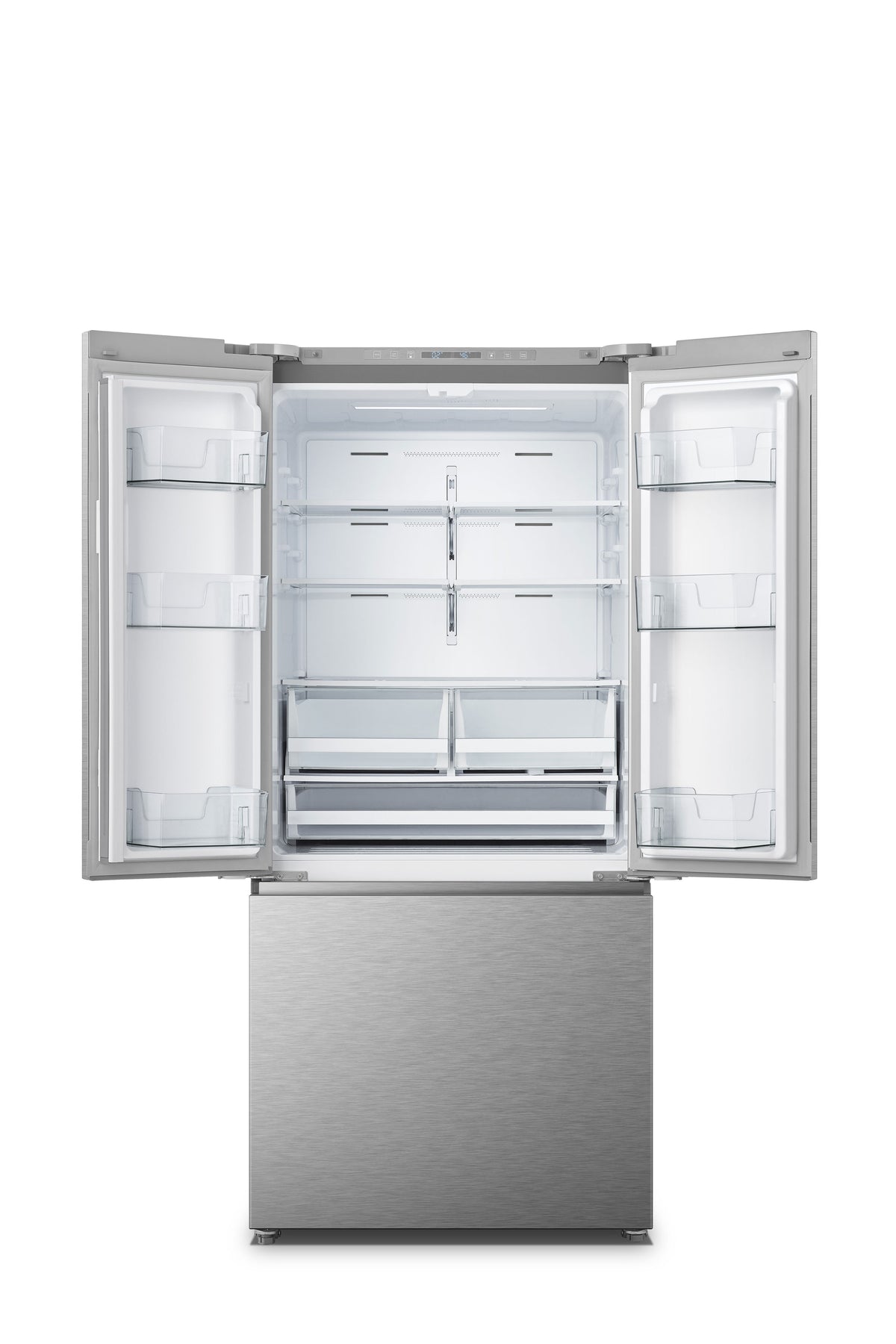 Hisense Stainless Steel FrenchDoor Refrigerator (20.8 Cu. Ft.) RF210N6ASE Leon's