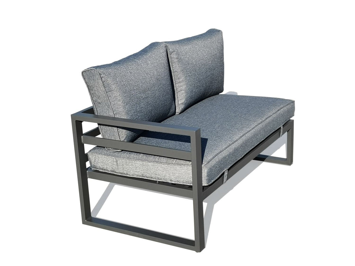 Endless Shores 5Piece Modular Outdoor Conversation Set Grey Leons