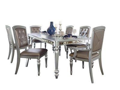 Orion 7-Piece Dining Set - Silver