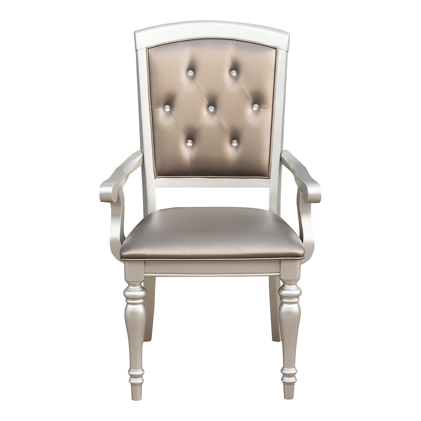 Orion Dining Armchair - Silver