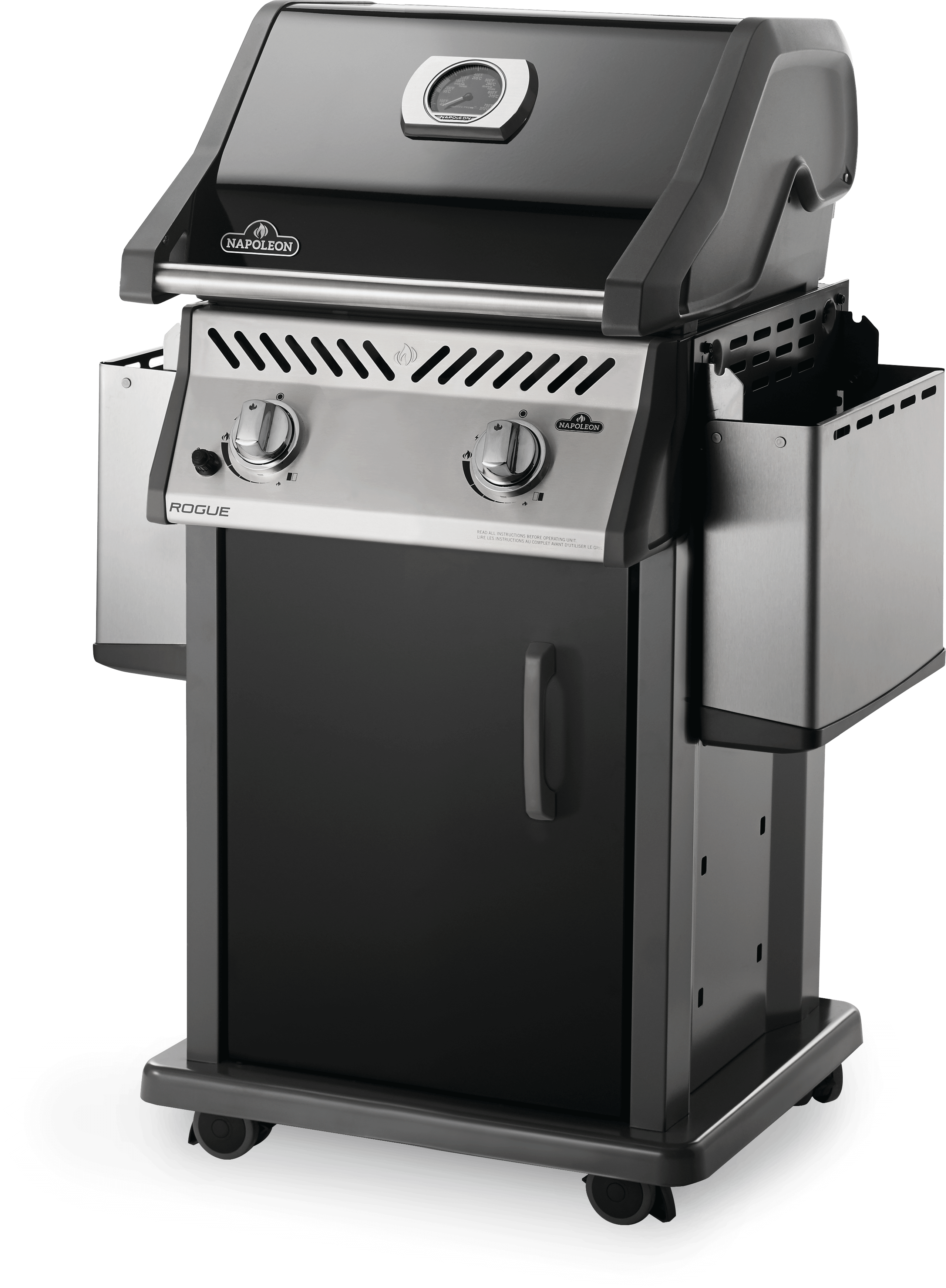 Napoleon Rogue 365 Black Propane Gas Grill Barbecue - R365PK
