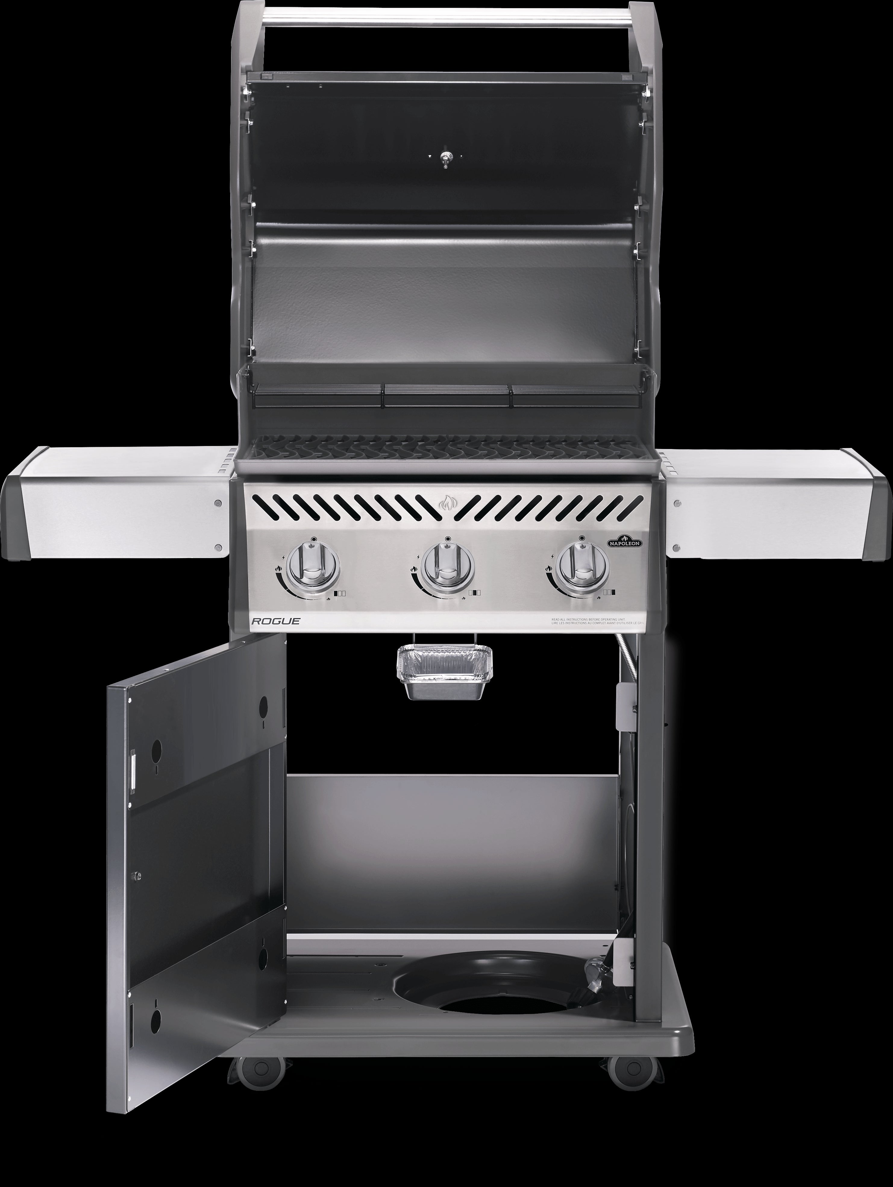 Napoleon Rogue 425 Black Propane Gas Grill Barbecue - R425PK