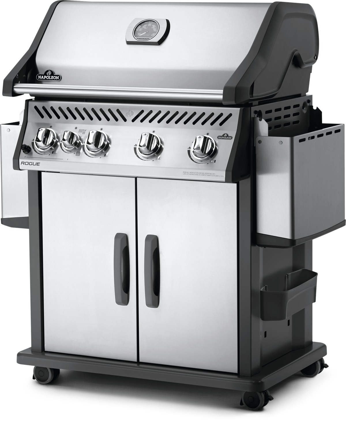 Napoleon Rogue 525 SIB Stainless Steel Propane Gas Grill Barbecue - R525SIBPSS