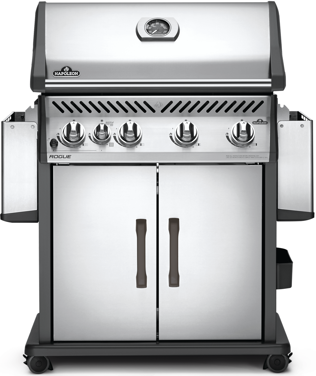 Napoleon Rogue 525 SIB Stainless Steel Propane Gas Grill Barbecue - R525SIBPSS