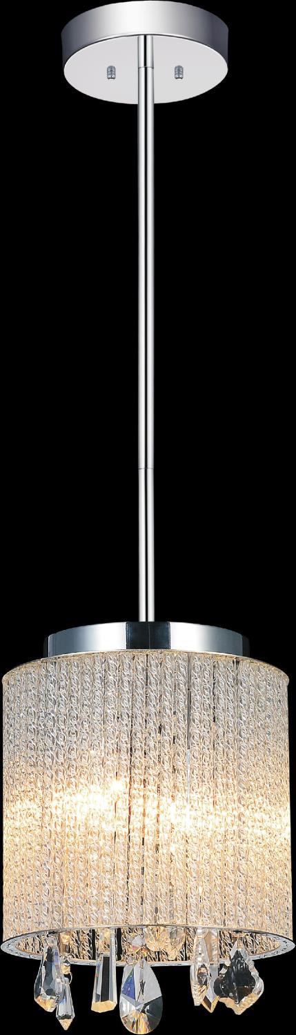 Benson 2 Light Pendant Light - Chrome