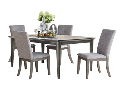 Roux 5-Piece Dining Set - Grey