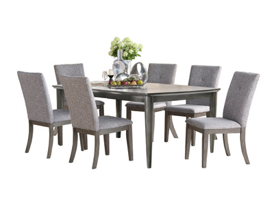 Roux 7-Piece Dining Set - Grey