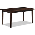 Lauren 5-Piece Dining Set - Dark Brown, Brown