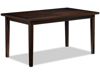 Lauren Dining Table - Dark Brown