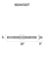 Milan - IV LED Vanity Lighting - Chrome