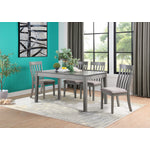 Armhurst 5-Piece Dining Set - Grey and Charcoal
