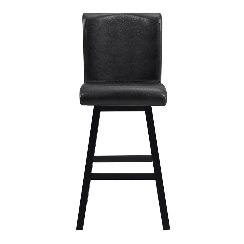 Hillshaw Bar Height Stool Dark Brown Leon's
