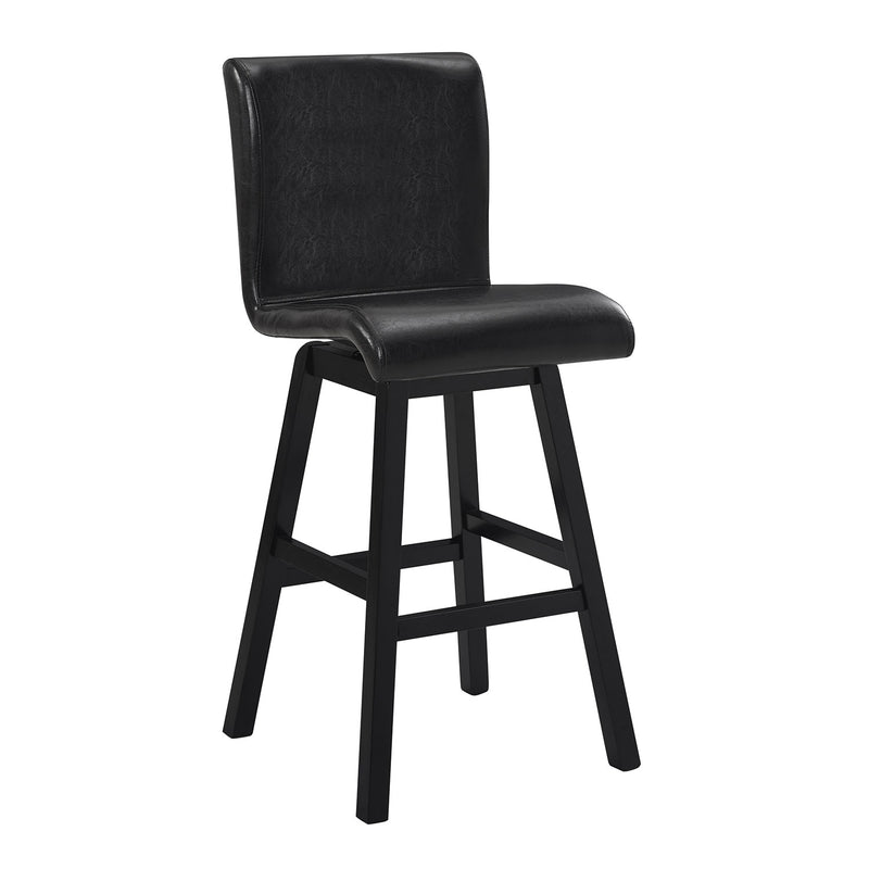 Hillshaw Bar Height Stool Dark Brown Leon's