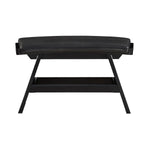 Hillshaw Bar Height Bench - Dark Brown